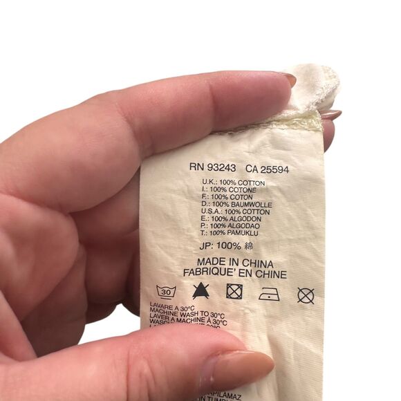 DIESEL Graphic Scoop Neck Tee White Black Large - Picture 5 of 5